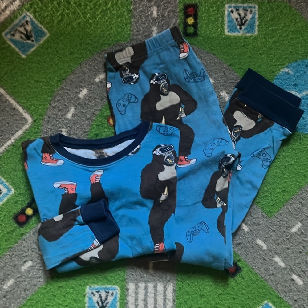 Carter’s Gorilla Print Long Pajamas